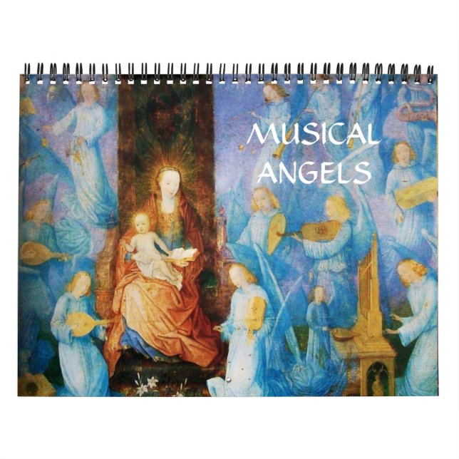 CALENDRIER MURAL COLLECTION D'ART FINE DES ANGES MUSICAUX 2016 (Protection)