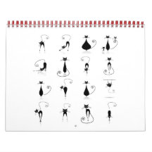 Collection de chats noirs