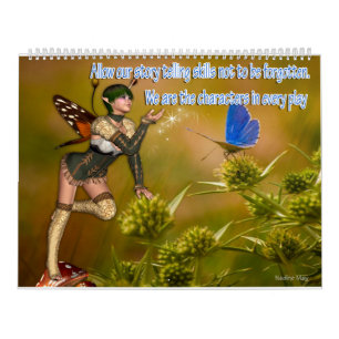 Calendrier Mural Collections Imaginaires