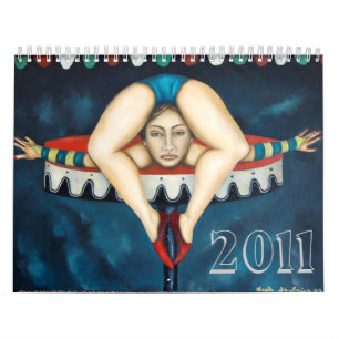 Calendrier Mural contorsionniste, 2011