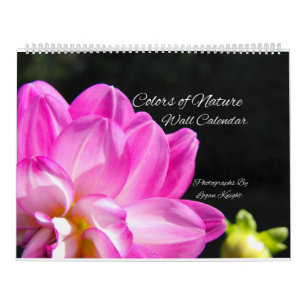 Calendrier Mural Couleurs de nature
