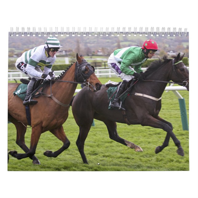 Calendrier Mural Courses de Cheltenham (Protection)
