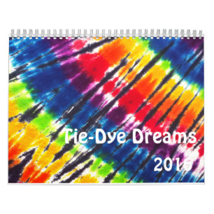 Calendrier Mural Cravate-Dye