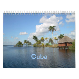Calendrier mural Cuba