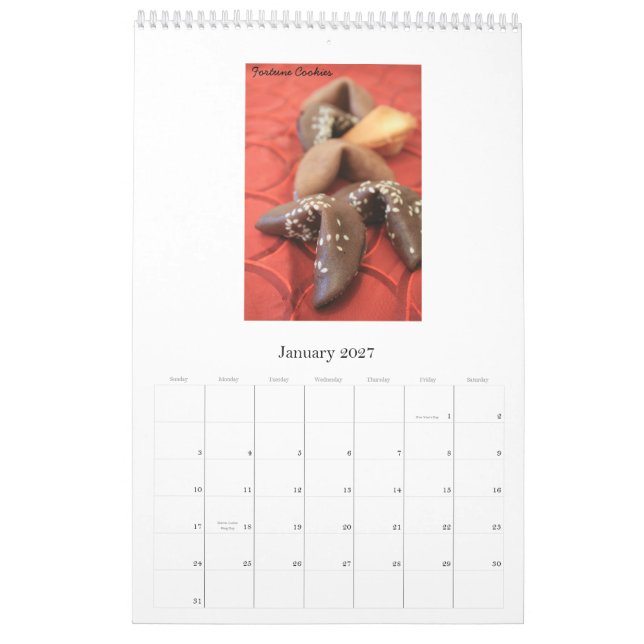 Calendrier Mural Cuisine de la Californie (Jan 2027)