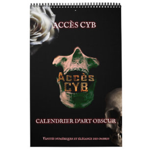 Calendrier mural d’art obscur – Format vertical
