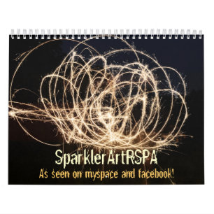 Calendrier Mural Dates de SparklerArt