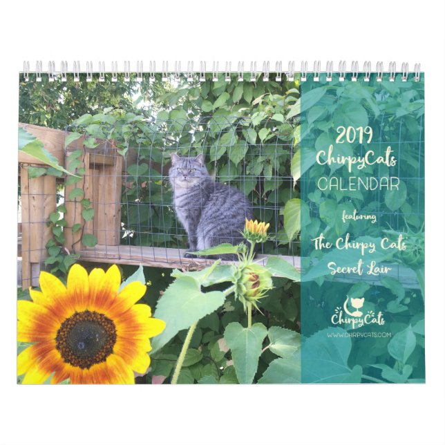 Calendrier mural de chat (Protection)
