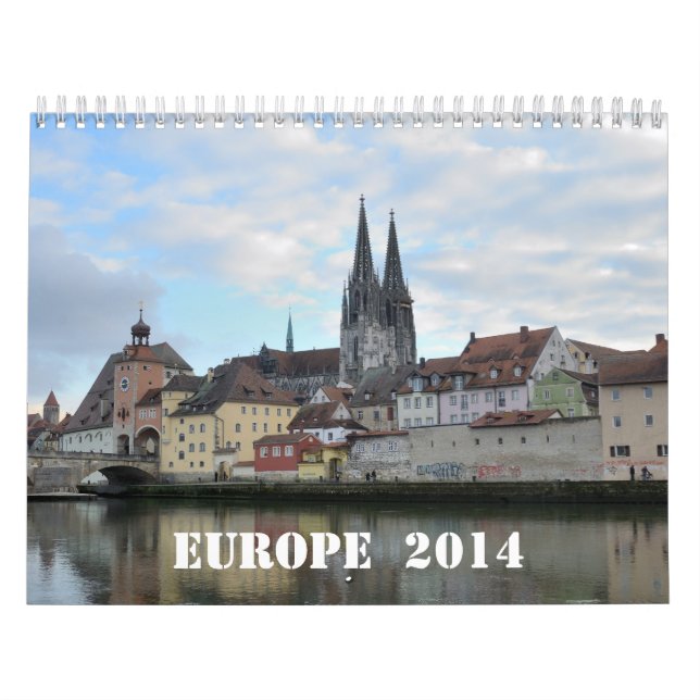 Calendrier mural de l'Europe 2014 (Protection)