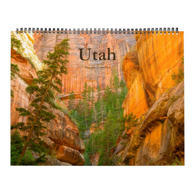 Calendrier mural de l'Utah (Protection)