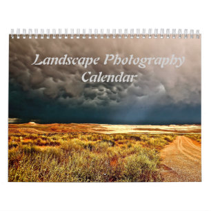 Calendrier mural de photographie de paysages de pa