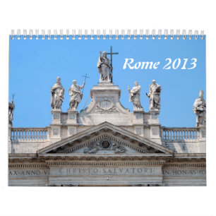 Calendrier mural de Rome 2013