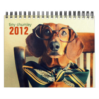 calendrier mural de teckel 2012 - chumley