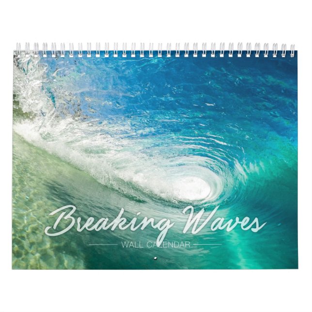 Calendrier mural de vagues de rupture (Protection)
