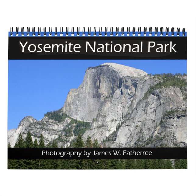 Calendrier mural de Yosemite N.P. par J. Fatherree (Protection)