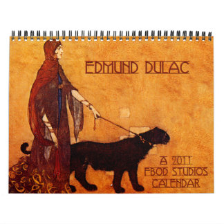 Calendrier mural d'Edmun Dulac 2011