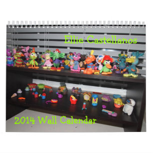 Calendrier mural d'Ellie Castellanos 2014