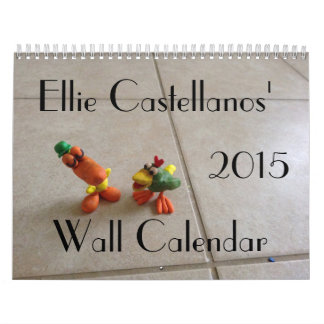 Calendrier mural d'Ellie Castellanos 2015