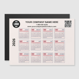 Calendrier mural d'entreprise