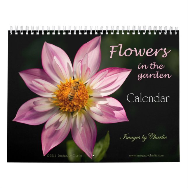 Calendrier mural des fleurs de jardin 2026 (Protection)