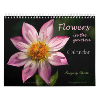 Calendrier mural des fleurs de jardin 2026