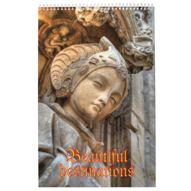 Calendrier Mural Destinations magnifiques (Protection)