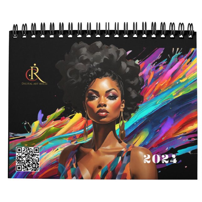 Calendrier mural - EmpowHERed Excellence : Femmes  (Dos)