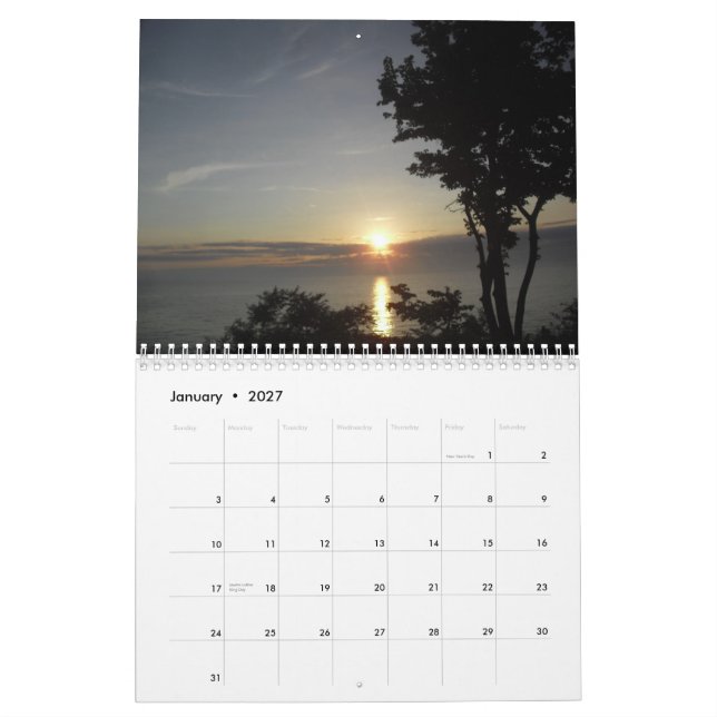 Calendrier Mural Été dans Saugatuck par Scott S. Jones (Jan 2027)