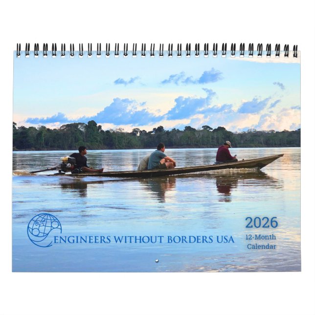 Calendrier mural EWB-USA 2026  (Protection)