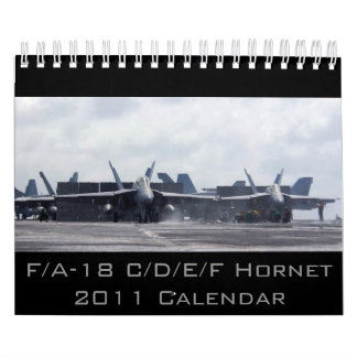 Calendrier Mural F/A-18 frelon 2011