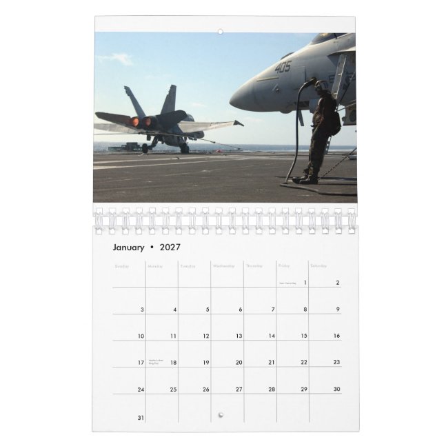 Calendrier Mural F/A-18 frelon 2011 (Jan 2027)
