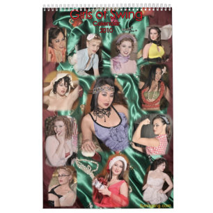 Calendrier Mural Filles de l'oscillation 2010