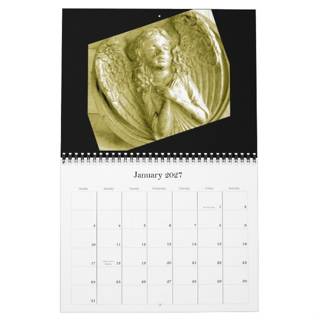 Calendrier Mural Fleurs de l'esprit 2013 (Jan 2027)