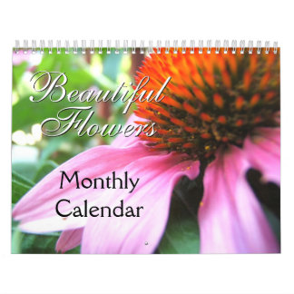 Calendrier Mural Fleurs du jardin du Midwestern Photographie origin