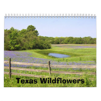 Calendrier Mural Fleurs sauvages du Texas