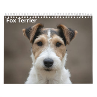 Calendrier mural Fox Terrier 2027