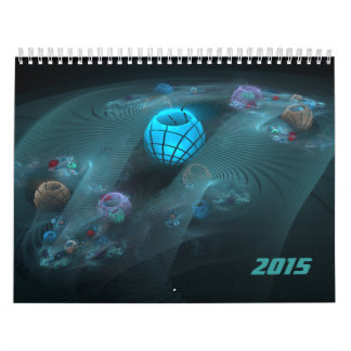 Calendrier Mural Fractales pour 2015 v1