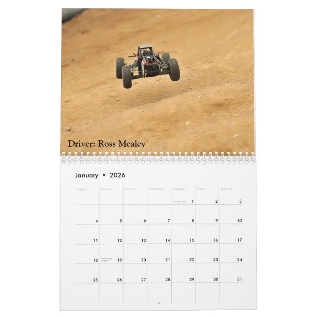 Calendrier Mural Frapper fond Calenar 2013 (Jan 2026)