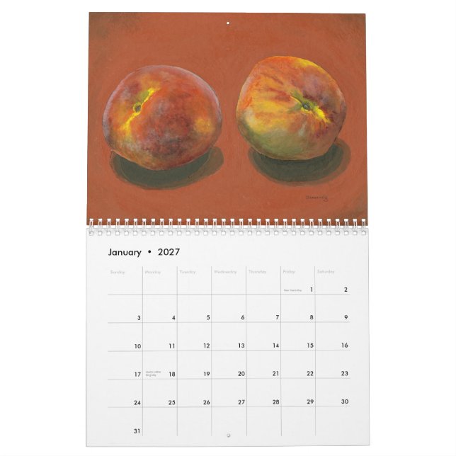 Calendrier Mural Fruit et légume (Jan 2027)
