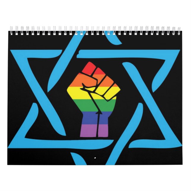 Calendrier Mural Gay Noir (Protection)