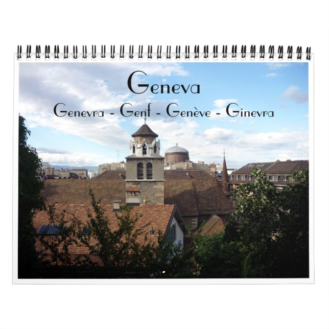 Calendrier Mural genève 2027 (Protection)