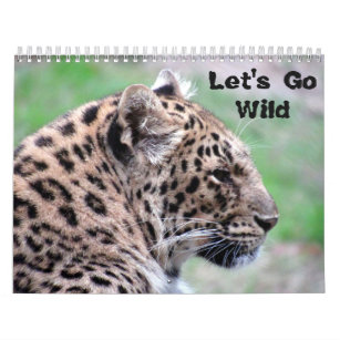 Calendrier Mural Go Wild II - Wild Animal Calendar Edition 2