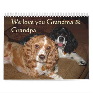 Calendrier Mural Gracie et Riley