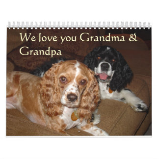 Calendrier Mural Gracie et Riley