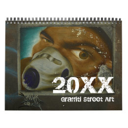 Calendrier Mural Graffiti Street Art Calendar 20xx