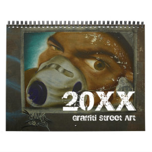 Calendrier Mural Graffiti Street Art Calendar 20xx