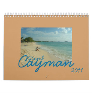 CALENDRIER MURAL GRAND CAYMAN