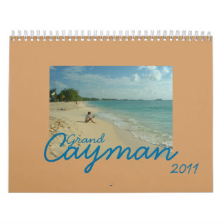 CALENDRIER MURAL GRAND CAYMAN