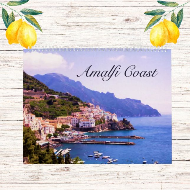 Calendrier mural grand format d'Amalfi, Positano (Créateur téléchargé)