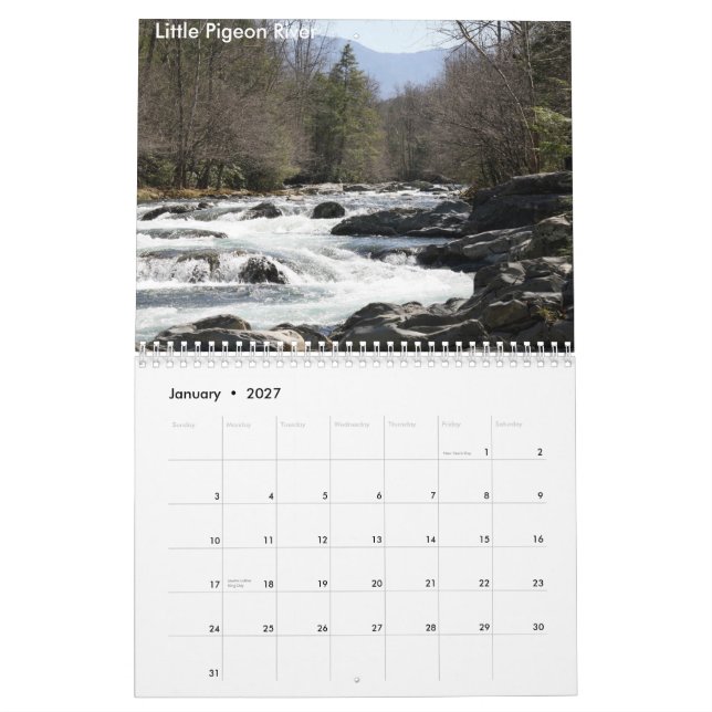 Calendrier Mural Grand Mountains2010Calendar fumeux… (Jan 2027)